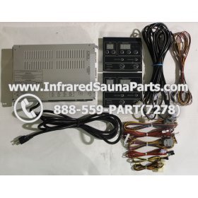 COMPLETE CONTROL POWER BOX WITH CONTROL PANEL - COMPLETE CONTROL POWER BOX JDS-130701441 WITH TWO CONTROL PANEL AND ALL WIRING 1