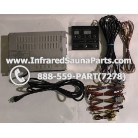COMPLETE CONTROL POWER BOX WITH CONTROL PANEL - COMPLETE CONTROL POWER BOX JDS-130701441 WITH ONE CONTROL PANEL AND ALL WIRING 27