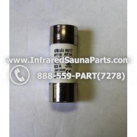 FUSES - FUSE RO17 RT18 RT14 22X58 500V 63A 5