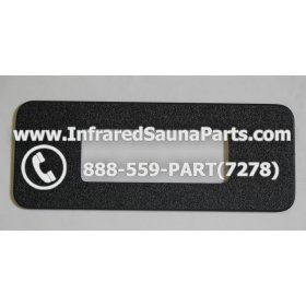 FACE PLATES - TRIM FOR CONTROL PANEL ACC 100 PLD 2