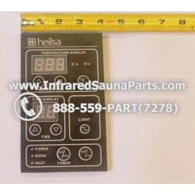 FACE PLATES - FACEPLATE FOR CIRCUIT BOARD AOK-SP4262B V03 HELISA SAUNA 4