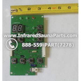 CIRCUIT BOARDS / TOUCH PADS - CIRCUIT BOARD TOUCHPAD 2P0050FDA0 FOR INFINITY INFRARED SAUNA MAIN 7