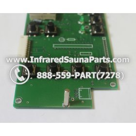 CIRCUIT BOARDS / TOUCH PADS - CIRCUIT BOARD TOUCHPAD 2P0050FDA0 FOR INFINITY INFRARED SAUNA SECONDARY 3