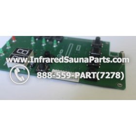 CIRCUIT BOARDS / TOUCH PADS - CIRCUIT BOARD TOUCHPAD 2P0050FDA0 FOR INFINITY INFRARED SAUNA SECONDARY 4