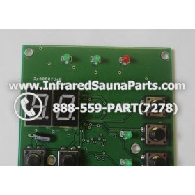 CIRCUIT BOARDS / TOUCH PADS - CIRCUIT BOARD TOUCHPAD 2P0050FDA0 FOR INFINITY INFRARED SAUNA SECONDARY 5