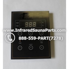 CIRCUIT BOARDS WITH  FACE PLATES - CIRCUIT BOARD WITH FACEPLATE FOR CLEARLIGHT INFRARED SAUNA MODEL HM-PCS1(REV.B) SECONDARY 1