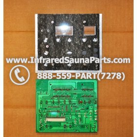 CIRCUIT BOARDS WITH  FACE PLATES - CIRCUIT BOARD WITH FACE PLATE SRZHX00D - (8 BUTTONS) 2
