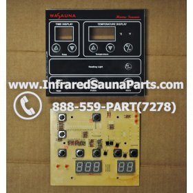 CIRCUIT BOARDS WITH  FACE PLATES - CIRCUIT BOARD WITH FACE PLATE SRZHX00D - (8 BUTTONS) 5