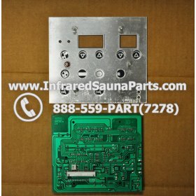 CIRCUIT BOARDS WITH  FACE PLATES - CIRCUIT BOARD WITH FACE PLATE SRZHX001 - (9 BUTTONS) KEYS BACKYARD 2