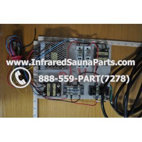 COMPLETE CONTROL POWER BOX 110V / 120V - COMPLETE CONTROL POWER BOX 110V / 120V WATERSTAR INFRARED SAUNA STYLE 1 5