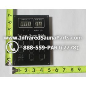 CIRCUIT BOARDS WITH  FACE PLATES - CIRCUIT BOARD WITH FACE PLATE INFRARED SAUNA CABIN MAIN 3