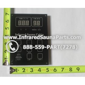 CIRCUIT BOARDS WITH  FACE PLATES - CIRCUIT BOARD WITH FACE PLATE INFRARED SAUNA CABIN SECODNARY 3
