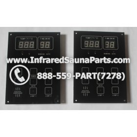 CIRCUIT BOARDS WITH  FACE PLATES - CIRCUIT BOARD WITH FACE PLATE INFRARED SAUNA CABIN COMBO 2