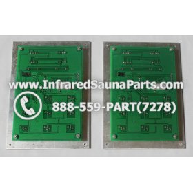 CIRCUIT BOARDS WITH  FACE PLATES - CIRCUIT BOARD WITH FACE PLATE INFRARED SAUNA CABIN COMBO 3