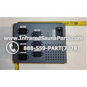 COMPLETE CONTROL POWER BOX 220V / 240V - COMPLETE CONTROL POWER BOX 220V / 240V FOR  INFRARED SAUNA 110v 120v  UNIVERSAL 3