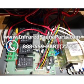 COMPLETE CONTROL POWER BOX 220V / 240V - COMPLETE CONTROL POWER BOX 220V / 240V FOR  INFRARED SAUNA 110v 120v  UNIVERSAL 10