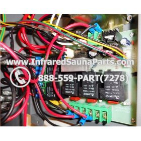 COMPLETE CONTROL POWER BOX 220V / 240V - COMPLETE CONTROL POWER BOX 220V / 240V FOR  INFRARED SAUNA 110v 120v  UNIVERSAL 11