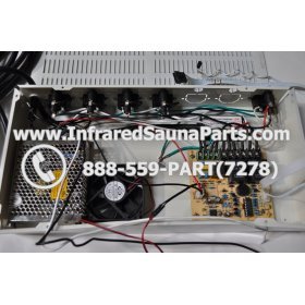COMPLETE CONTROL POWER BOX 220V / 240V - COMPLETE CONTROL POWER BOX 220V / 240V GAIA INFRARED SAUNA STYLE 1 10
