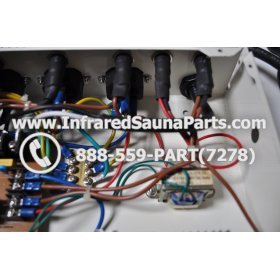 COMPLETE CONTROL POWER BOX 220V / 240V - COMPLETE CONTROL POWER BOX  220V / 240V GAIA INFRARED SAUNA STYLE 4 11
