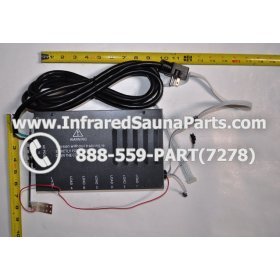 COMPLETE CONTROL POWER BOX 220V / 240V - COMPLETE CONTROL POWER BOX 220V / 240V WITH 7 CIRCUIT BOARD PINS / 6 FEMALE PLUGS 18