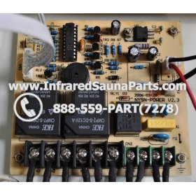 COMPLETE CONTROL POWER BOX 220V / 240V - COMPLETE CONTROL POWER BOX 220V / 240V KEYSBACKYARD INFRARED SAUNA STYLE 1 7