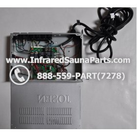 COMPLETE CONTROL POWER BOX 220V / 240V - COMPLETE CONTROL POWER BOX 220V / 240V KEYSBACKYARD INFRARED SAUNA STYLE 3 7
