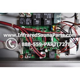 COMPLETE CONTROL POWER BOX 220V / 240V - COMPLETE CONTROL POWER BOX 220V / 240V MASTERSAUNA INFRARED SAUNA STYLE 3 9