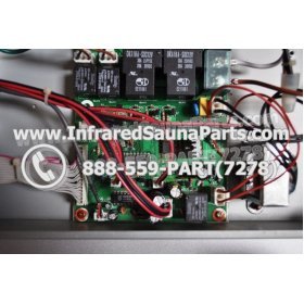 COMPLETE CONTROL POWER BOX 220V / 240V - COMPLETE CONTROL POWER BOX 220V / 240V WASAUNA INFRARED SAUNA STYLE 3 9