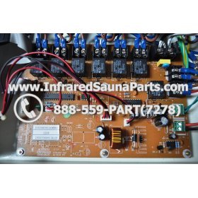 COMPLETE CONTROL POWER BOX 220V / 240V - COMPLETE CONTROL POWER BOX 220V / 240V KEYSBACKYARD INFRARED SAUNA STYLE 4 9