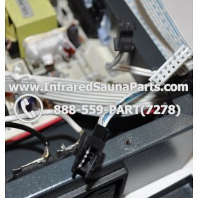 COMPLETE CONTROL POWER BOX 220V / 240V - COMPLETE CONTROL POWER BOX 220V / 240V SAUNAGEN INFRARED SAUNA  110V  120V WITH 7 CIRCUIT BOARD PINS  6 FEMALE PLUGS 29