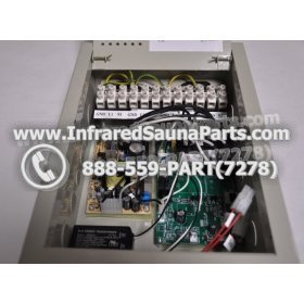 COMPLETE CONTROL POWER BOX WITH CONTROL PANEL - COMPLETE CONTROL POWER BOX 220V / 240V – 4800 WATTS WITH COMPLETE WIRING HARNESS WITH TWO CONTROL PANEL 8
