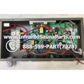 COMPLETE CONTROL POWER BOX WITH CONTROL PANEL - COMPLETE CONTROL POWER BOX 110V / 120V WITH HORIZONTAL PANEL AND BLUETOOTH OPTION 8
