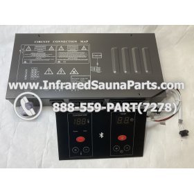 COMPLETE CONTROL POWER BOX WITH CONTROL PANEL - COMPLETE CONTROL POWER BOX 110V / 120V WITH HORIZONTAL PANEL AND BLUETOOTH OPTION 11