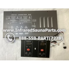 COMPLETE CONTROL POWER BOX WITH CONTROL PANEL - COMPLETE CONTROL POWER BOX 220V / 240V WITH HORIZONTAL PANEL AND BLUETOOTH OPTION 13
