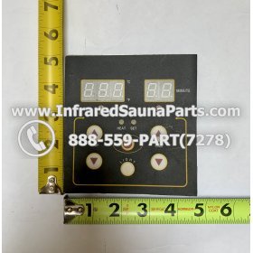 CIRCUIT BOARDS WITH  FACE PLATES - CIRCUIT BOARD WITH FACE PLATE LUX INFRARED SAUNA SECONDARY 2