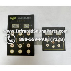 CIRCUIT BOARDS WITH  FACE PLATES - CIRCUIT BOARD WITH FACE PLATE LUX INFRARED SAUNA COMBO 6