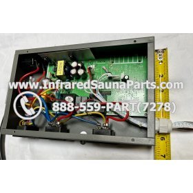 COMPLETE CONTROL POWER BOX WITH CONTROL PANEL - COMPLETE CONTROL POWER BOX  INFRARED SAUNA MODEL H1709011 H1502D1 WITH ONE CONTROL PANEL 6