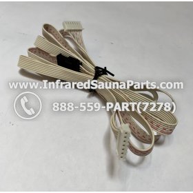 CIRCUIT BOARDS / TOUCH PADS CONNECTORS - CIRCUIT BOARDS / TOUCH PADS CONNECTORS 7 PIN FEMALE TO 7 PIN FEMALE WHITE TWO STAGE CABLE 2
