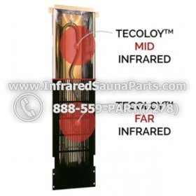 Ceramic infrared sauna heaters - Tecoloy infrared heaters 1