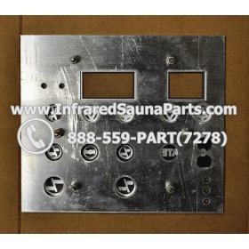 FACE PLATES - FACEPLATE FOR CIRCUIT BOARD SRZHX001 SUNMATE 10 BUTTONS 4