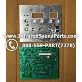 CIRCUIT BOARDS WITH  FACE PLATES - CIRCUIT BOARD WITH FACE PLATE SRZHX001 - (10 BUTTONS) SUNMATE 4