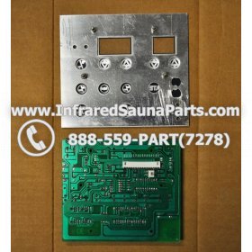 CIRCUIT BOARDS WITH  FACE PLATES - CIRCUIT BOARD WITH FACE PLATE SRZHX001 - (10 BUTTONS) SUNMATE 5