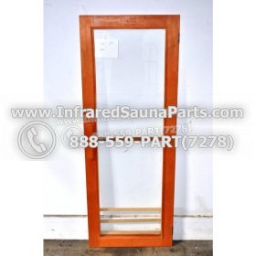 WOOD DOORS + GLASS DOORS - HEMLOCK WOOD DOOR ( 23.8" x 62.7" ) 1