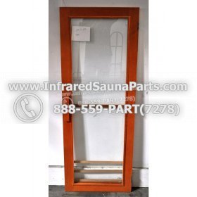 WOOD DOORS + GLASS DOORS - HEMLOCK WOOD DOOR ( 23.8" x 62.7" ) 2