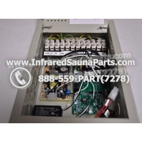 COMPLETE CONTROL POWER BOX WITH CONTROL PANEL - COMPLETE CONTROL POWER BOX 110V / 120V 4800 WATTS WITH COMPLETE WIRING HARNESS WITH ONE CONTROL PANEL 6