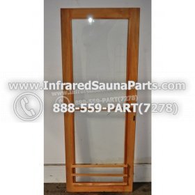 WOOD DOORS + GLASS DOORS - HEMLOCK WOOD DOOR ( 23.8" x 62.7" ) 4