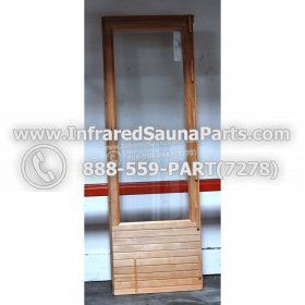 WOOD DOORS + GLASS DOORS - HEMLOCK WOOD DOOR ( 71.2" x 24" ) 3