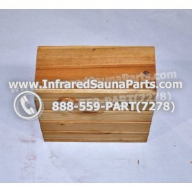 WOOD STEREO HOUSINGS - HEMLOCK WOOD STEREO COVER WITH LED LIGHT AND THERAPY LIGHTS STYLE 1 3