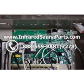 COMPLETE CONTROL POWER BOX WITH CONTROL PANEL - COMPLETE CONTROL POWER BOX 110V / 120V 2400 WATTS WITH COMPLETE WIRING HARNESS WITH ONE CONTROL PANEL 18