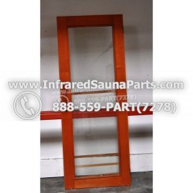 WOOD DOORS + GLASS DOORS - HEMLOCK WOOD DOOR ( 63" x 24.5" ) 1